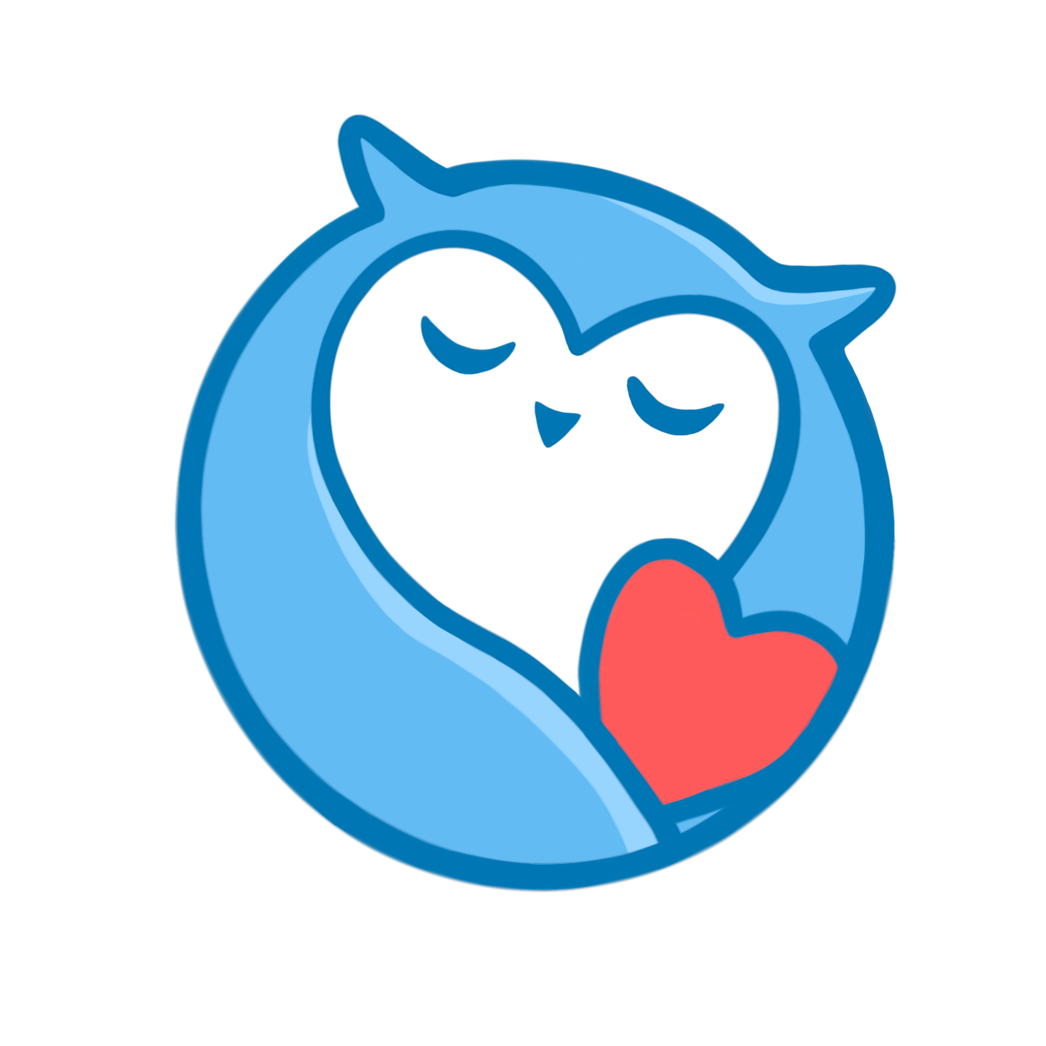 Добрая Сова - логотип центра реабилитации детей